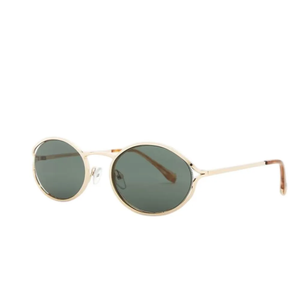Banbe The Sampaio Sunglasses in Gold & Olive New Womens Sunnies - Image 3