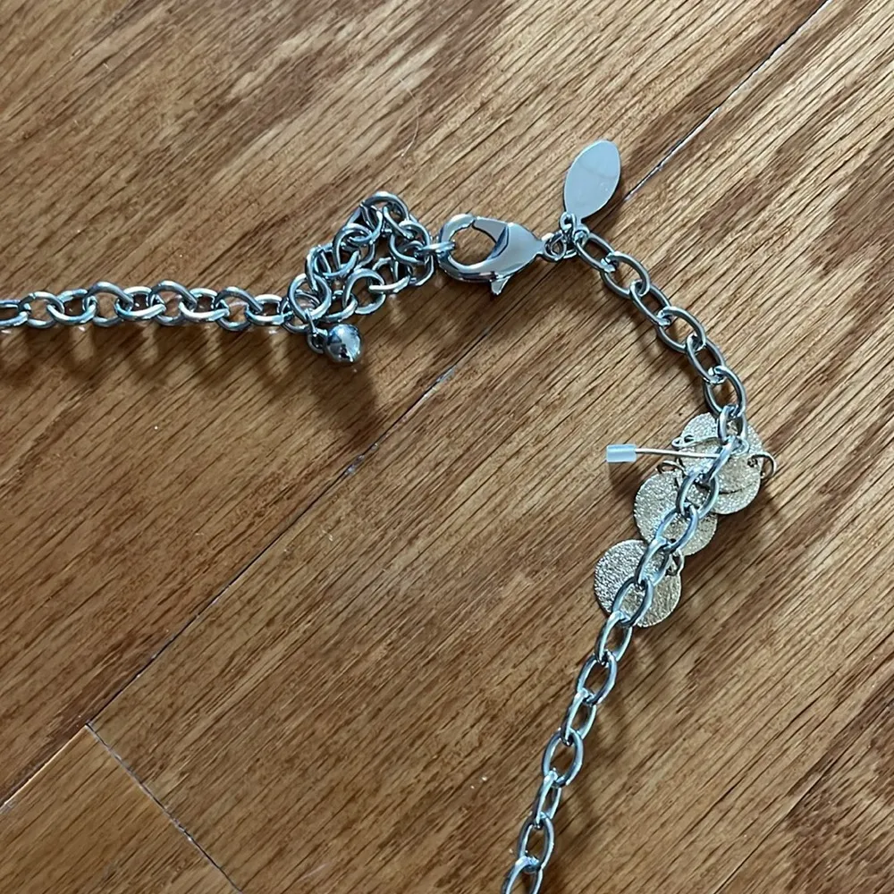 Long Necklace with Leopard Print and Tassel - Image 2