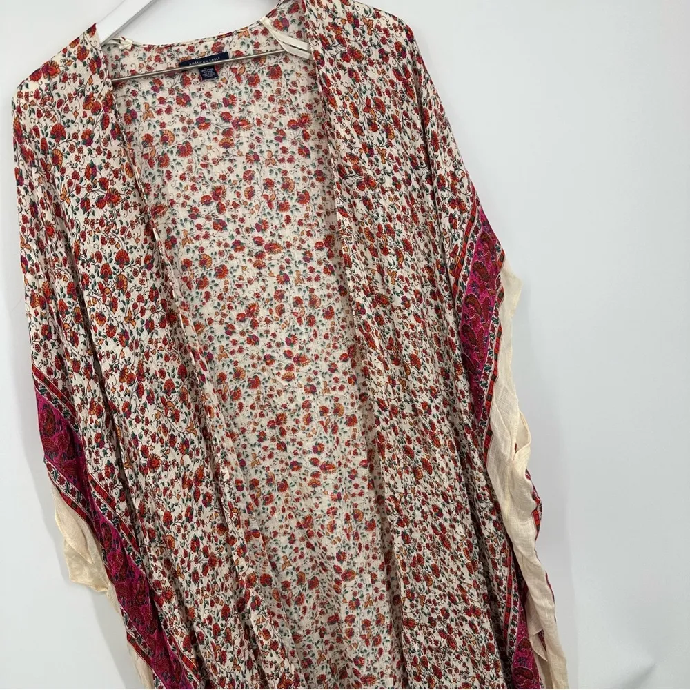 American Eagle Outfitters Boho Floral Kimono OS Fairycore - Image 3