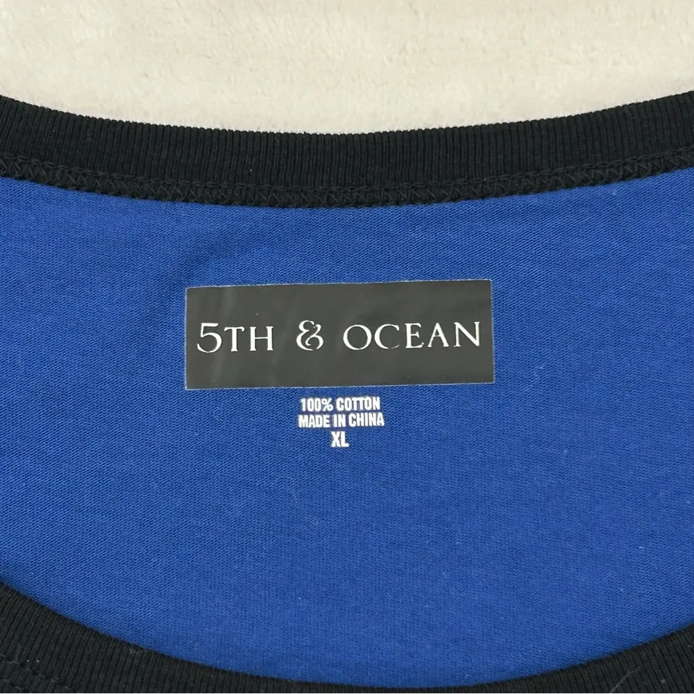 Orlando Magic NBA 4 Her Basketball 5th & Ocean Blue Graphic Tee Shirt Women’s XL - Image 4