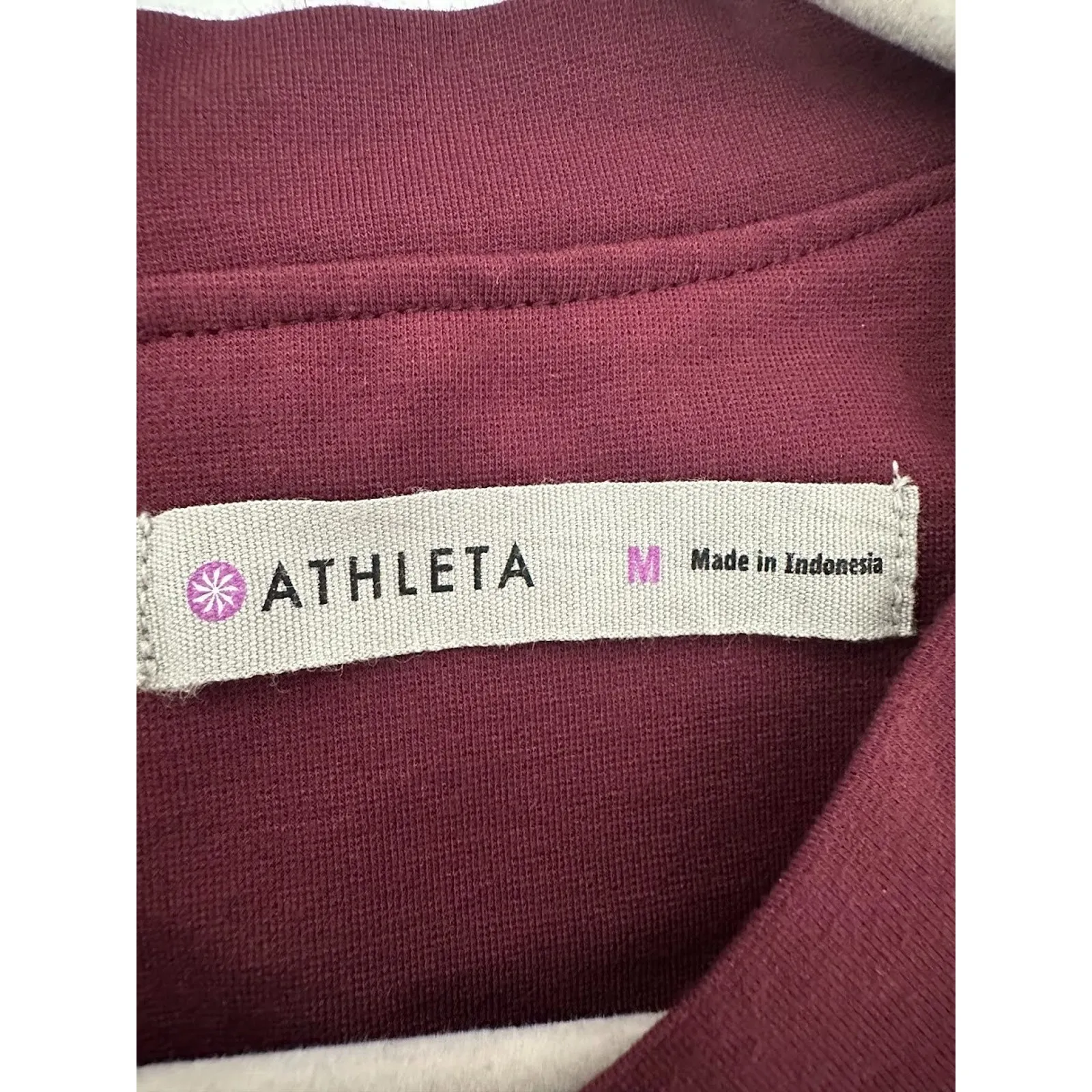 Athleta En Route Dress Fit & Flare Chianti Burgundy Dress Size Medium Travel - Image 7