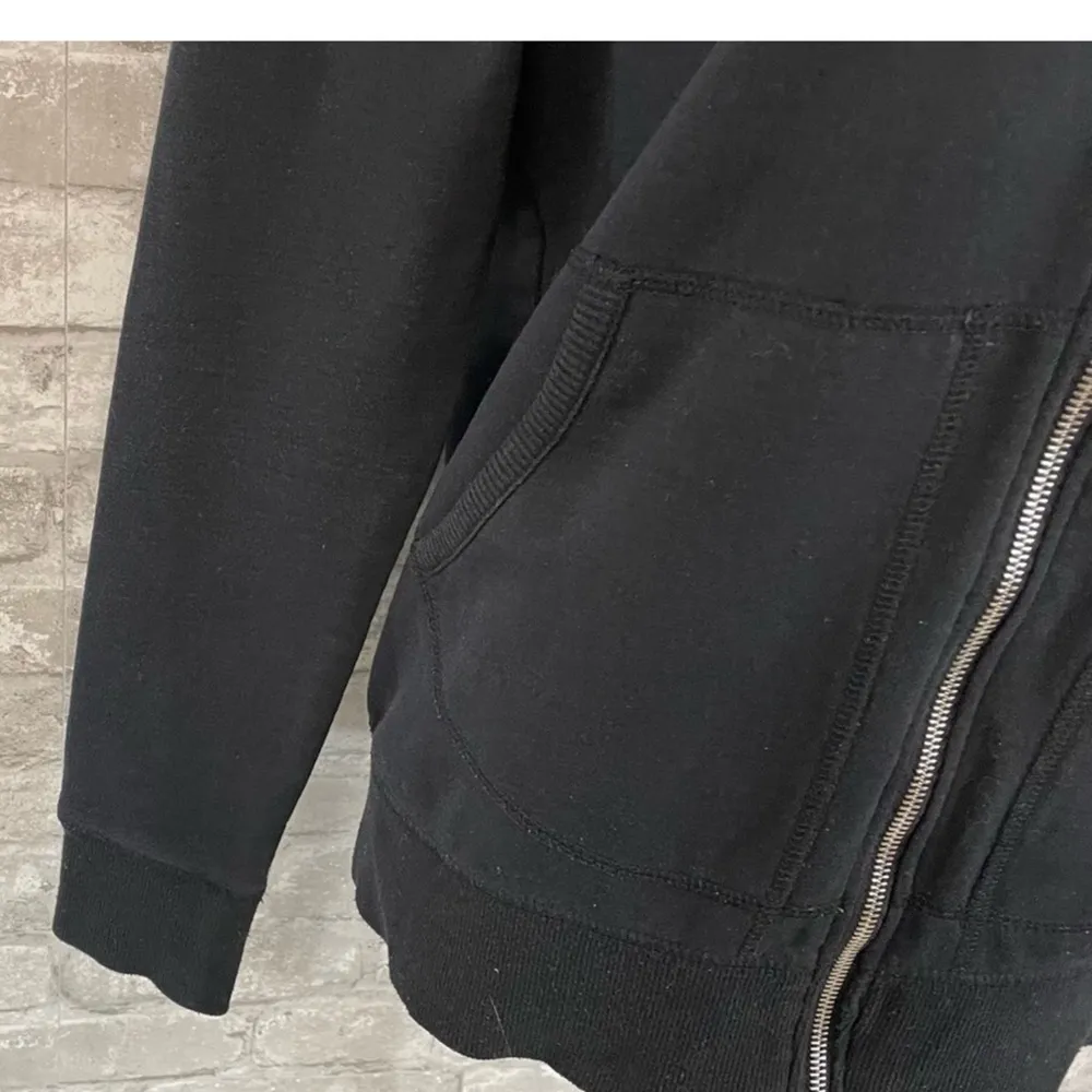 Sunrise Kingdom Zip up Hoodie Black - Image 2