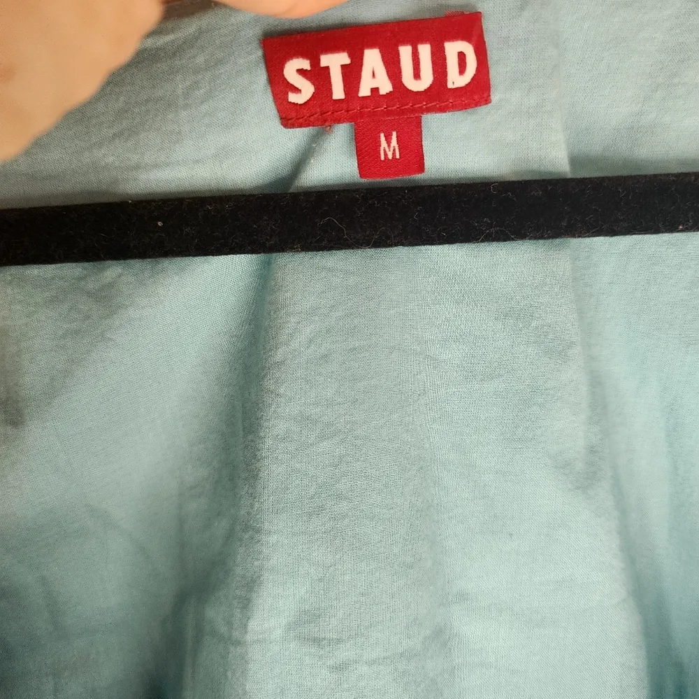 Staud Matilde Top Blue Size M - Image 4