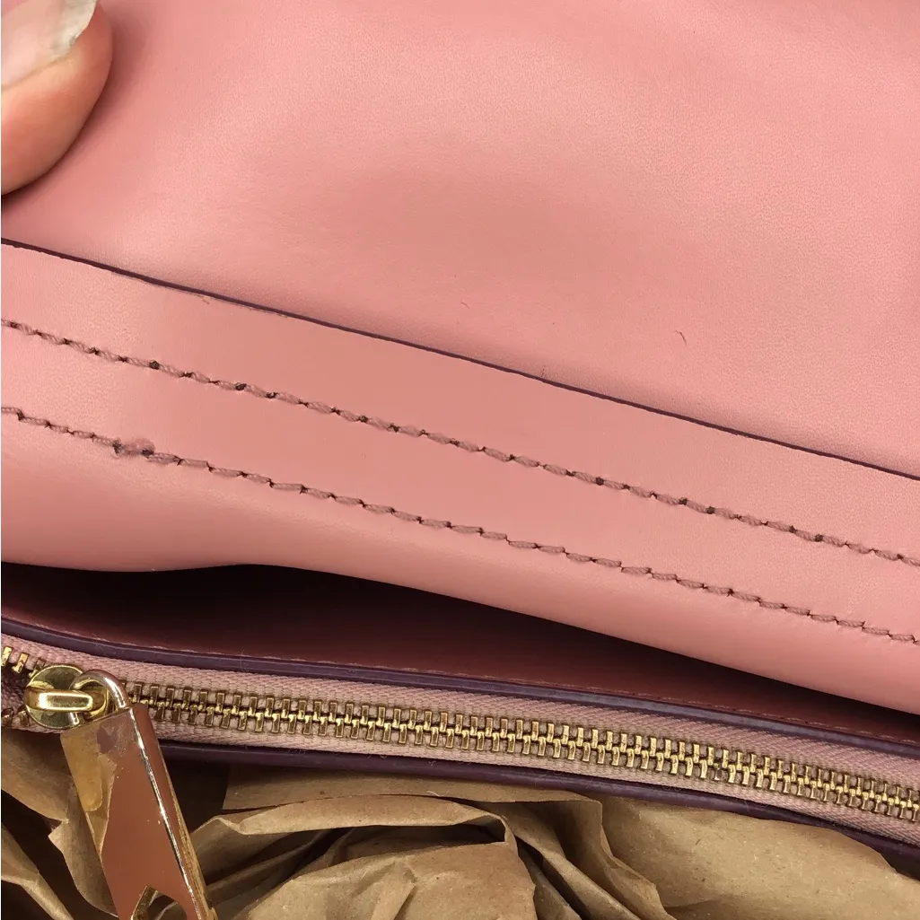 KATE ♠️SPADE PLUM LEATHER ARBOUR HILL LILAH  SMOOTH SATCHEL  COMES WITH COA - Image 10