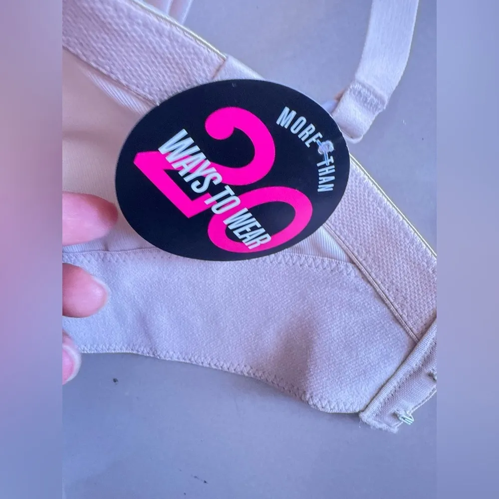 Womens Body Briefer 40D Firm Control Strapless Nude Shapewear FL1256 - Image 7