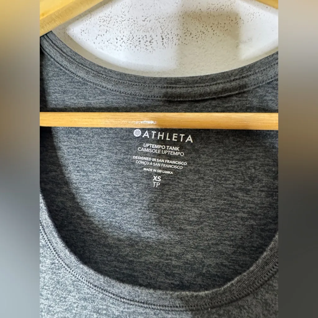 athleta uptempo‎ tank Gray XS - Image 3