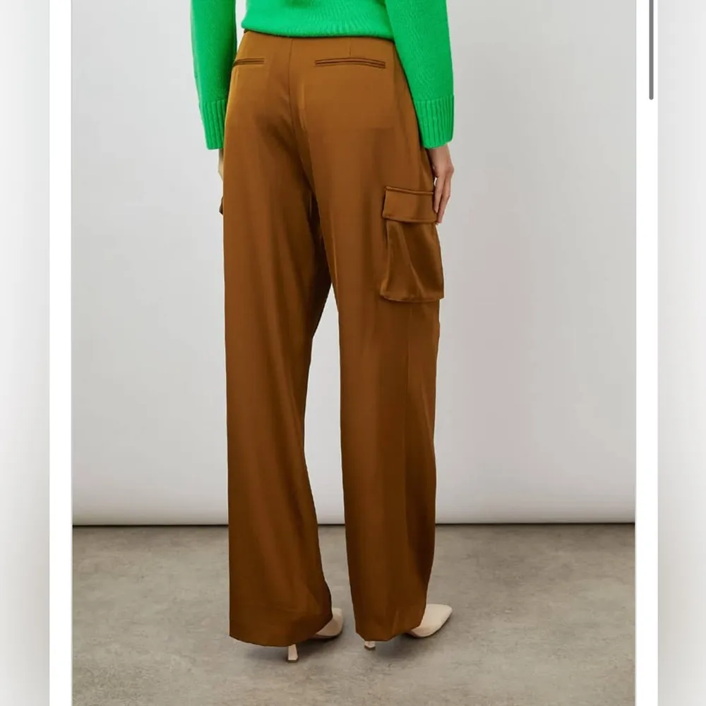 Rails Brown Wide Leg Cargo Pants Size 2 - Image 7