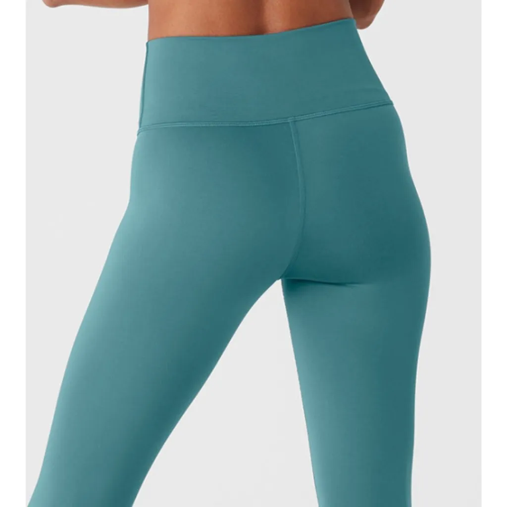 Alo High-Waist Airlift Leggings Teal Agate Hi-Rise Waisted Tights Skinny Pants M - Image 4