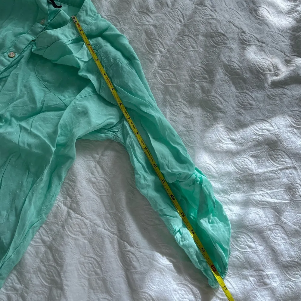 Amisu Turquoise lightweight blouse - Image 7