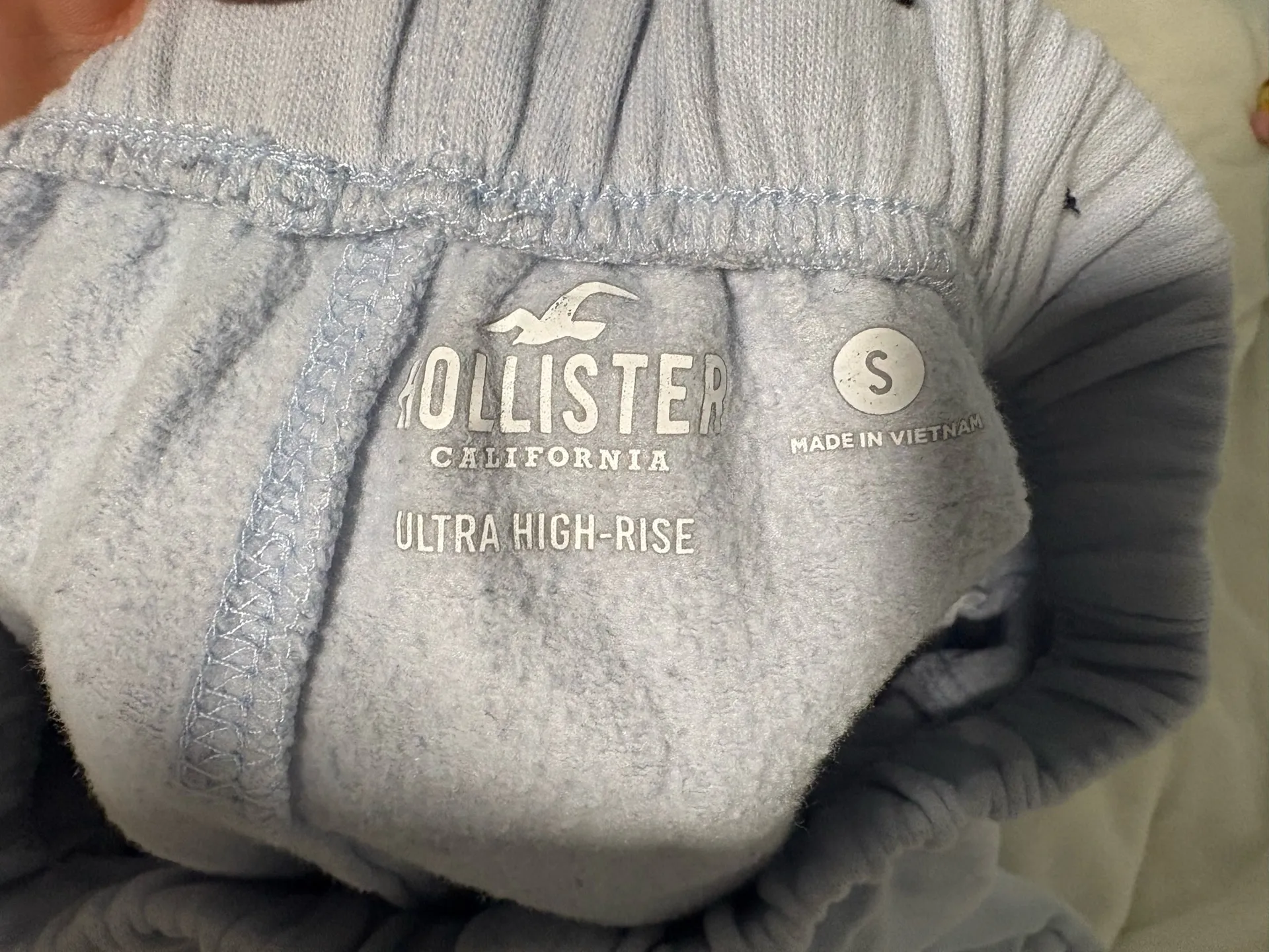 Hollister Blue Los Angeles Sweatpants - Image 3