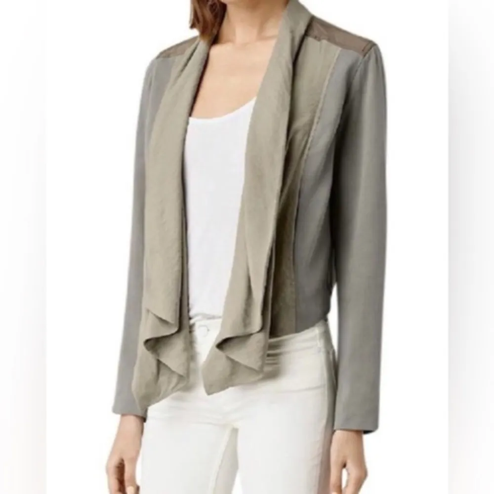 All Saints Kwar Tan Jacket - Image 80