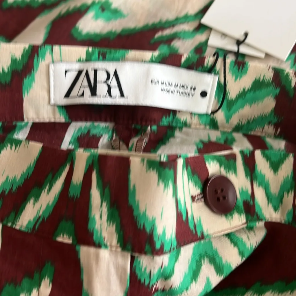 NWT Zara printed pants - Image 4