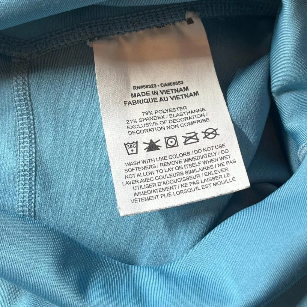 NIKE dri-fit shorts teal blue women's size xs for gym, workout, yoga, sportswear - Image 5