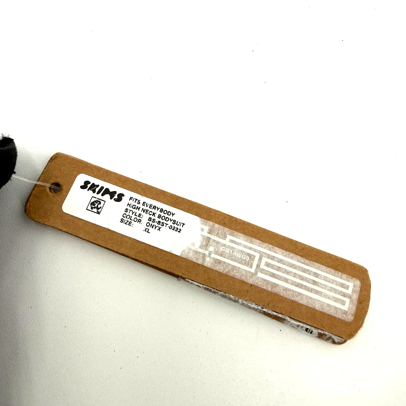 Skims Fits Everybody High Neck Bodysuit Thong Black Onyx New with Tags Size XL - Image 4