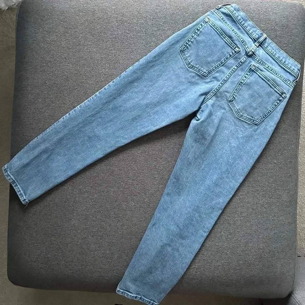Everlane High Rise Straight Vintage Wash Jeans Size 25 - Image 2