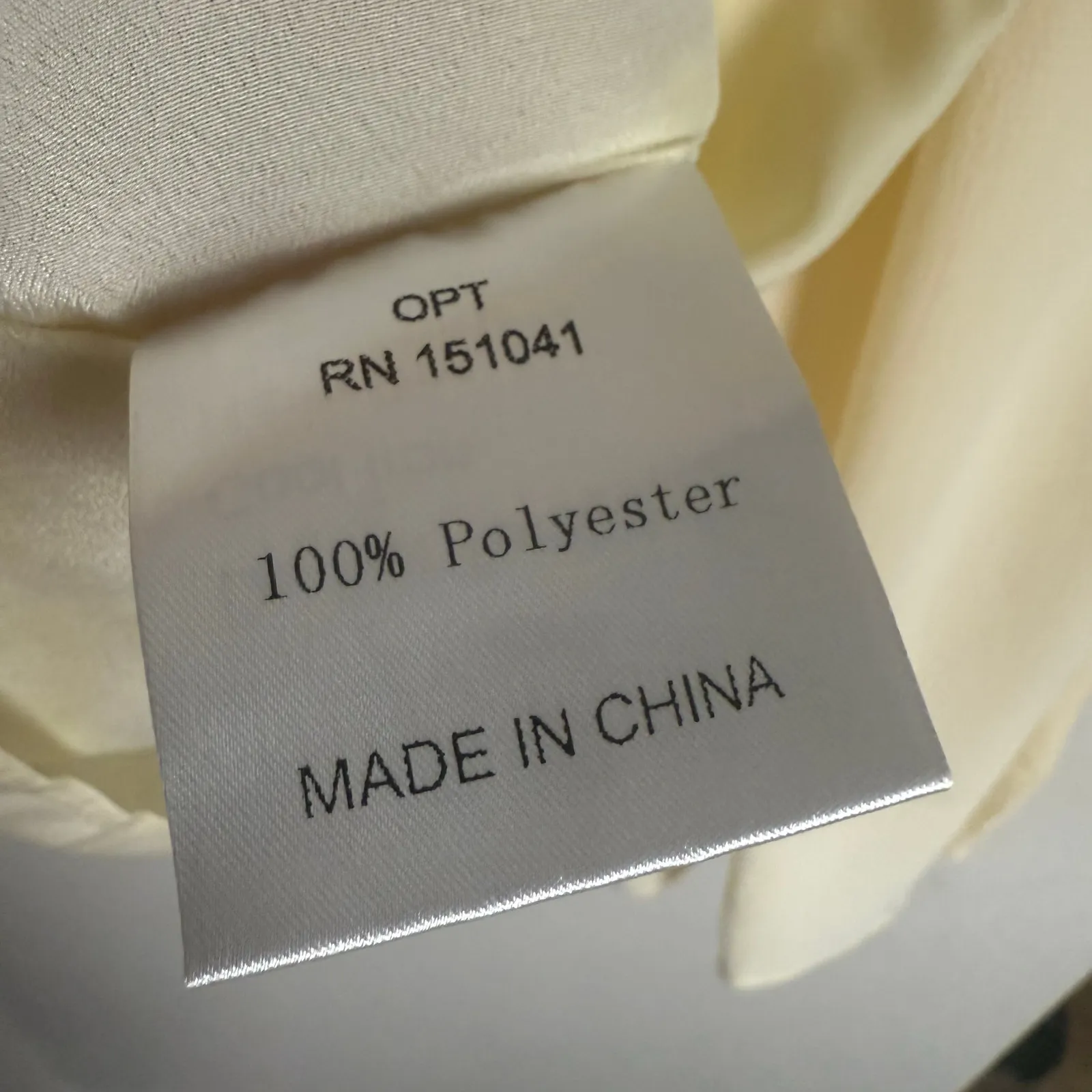 o.p.t Luanne Cream Square Neck Puff Long Sleeve Smocked Mini Dress Size XS - Image 11