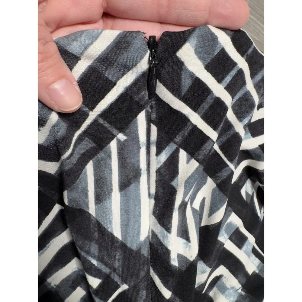 Marc New York Andrew Marc Jumpsuit Size Large Black White and Gray - Image 9