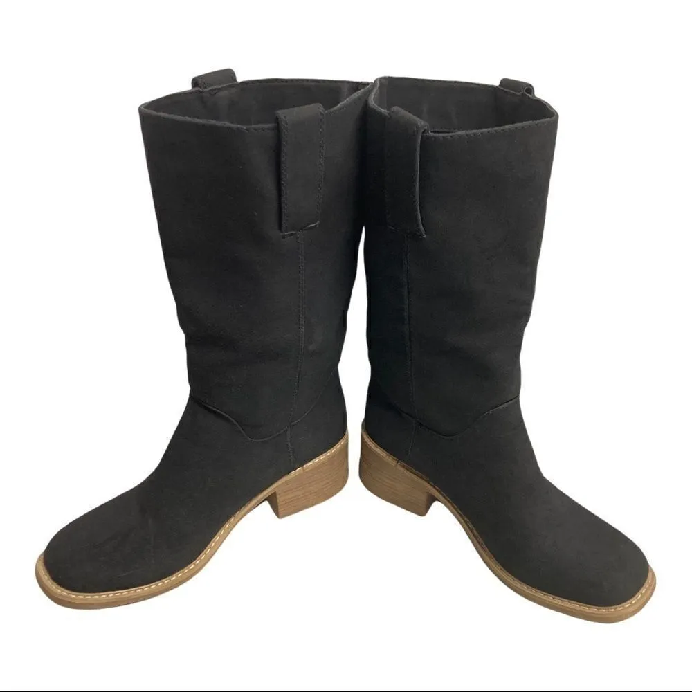 DOLCE by MOJO MAXY‎ Women’s Black Boot Size 7.5 M Square toe 2” heel - Image 2