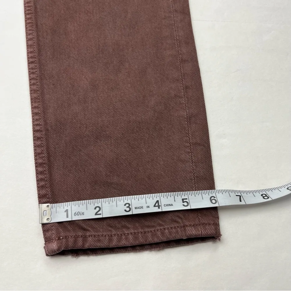 Mother Snacks High Waist Twizzy Skimp French Roast Brown Denim Jean Womens SZ 25 - Image 13