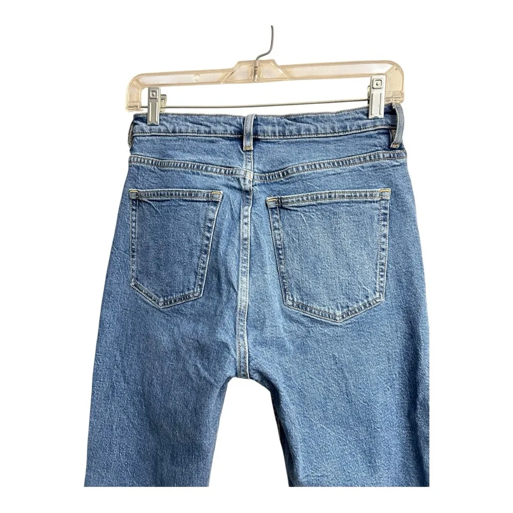 Arket Jade Cropped Women's Blue Jeans Size 28 - Image 5