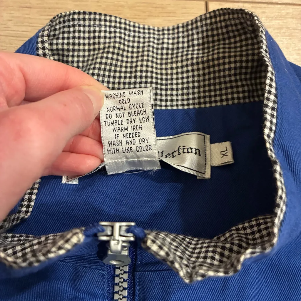 Vintage Collegiate Collection Kentucky Wildcats Full Zip Cotton Vest Size XL - Image 4