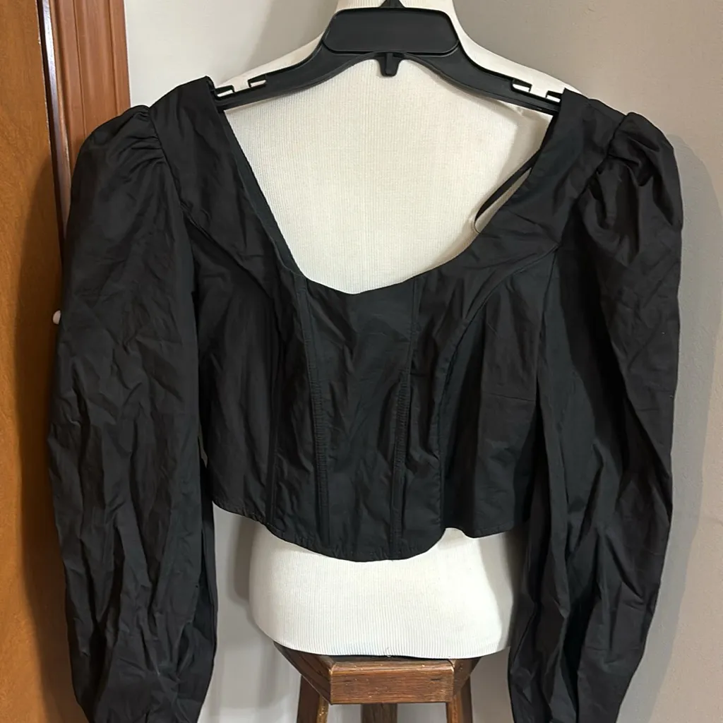 New milkmaid corset long sleeve top - Image 2