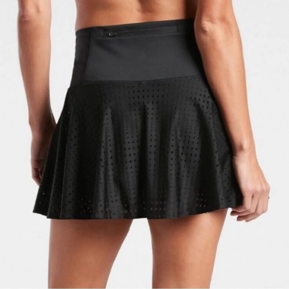NWT Athleta A-Game Skort Skirt 14" Black Active Golf
Tennis Prep Sporty-Size XS - Image 2