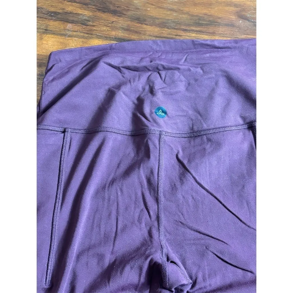Prana Women's High-Waisted Purple Leggings Size S Yoga Gym Activewear - Image 5