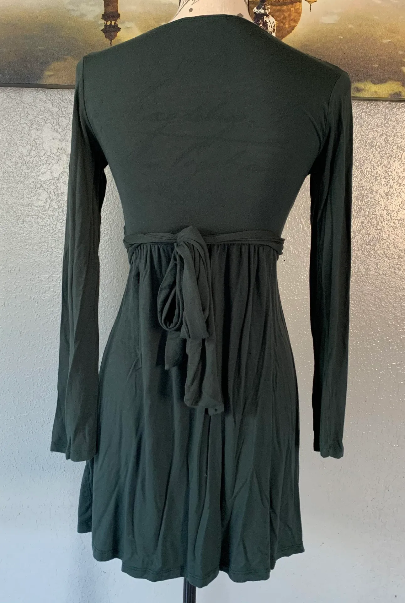 Olive Green Dress - Image 2