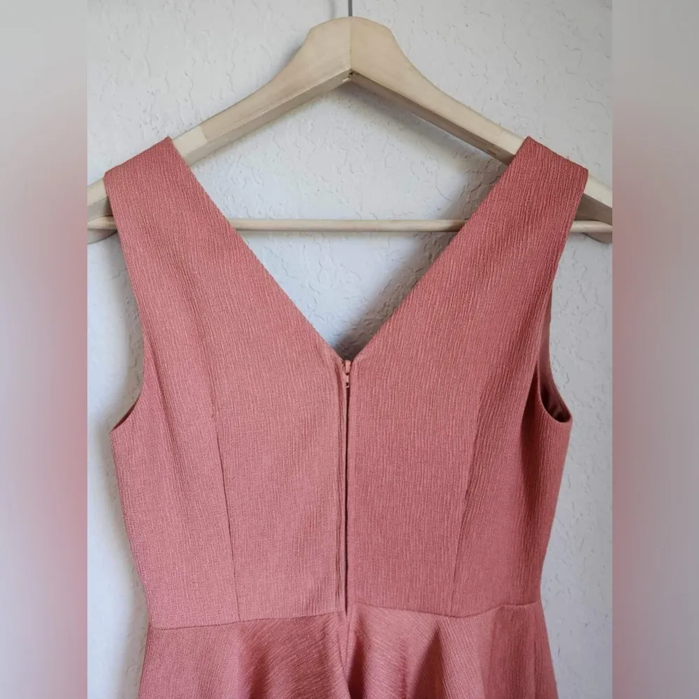 Keepsake the Label Begin Again Peach Pink Dress Size small - Image 7