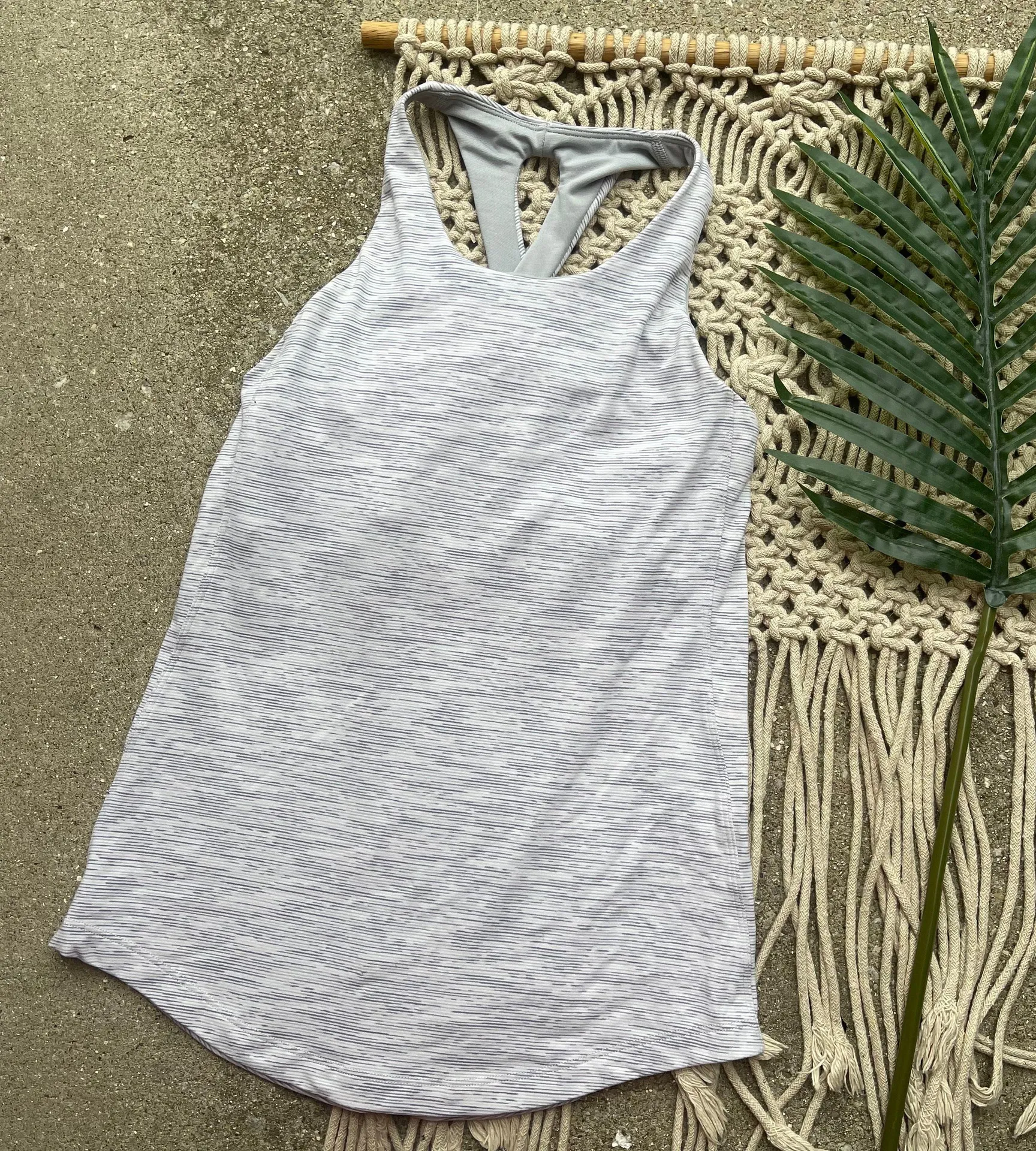 Printed Tank Top Size 4 - Sweat Reps 2 In 1 Tank - Image 2