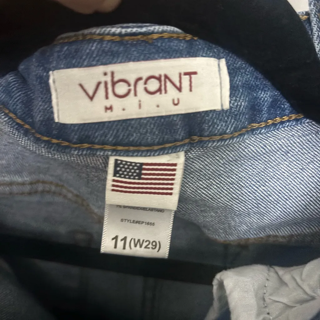 Vibrant Blue Women's Denim Overalls - Image 11