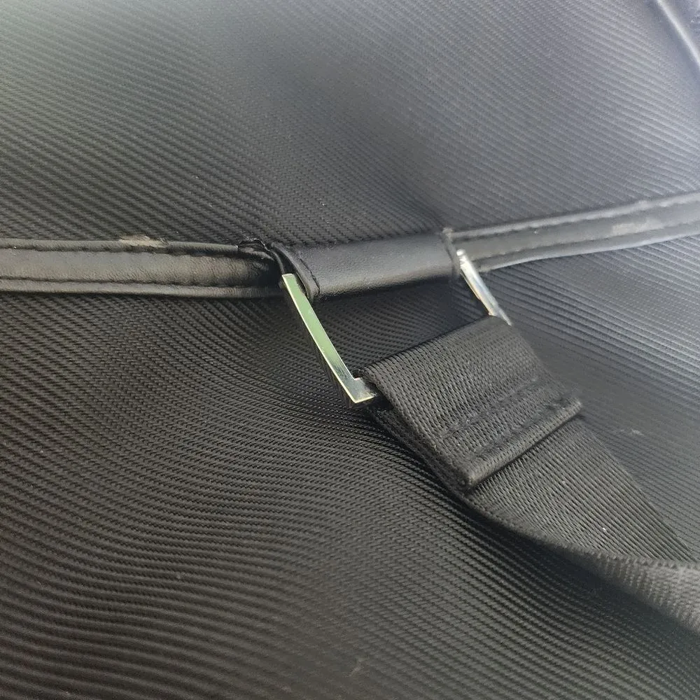 Versace  Parfums Black Weekender Duffle Bag - Image 8