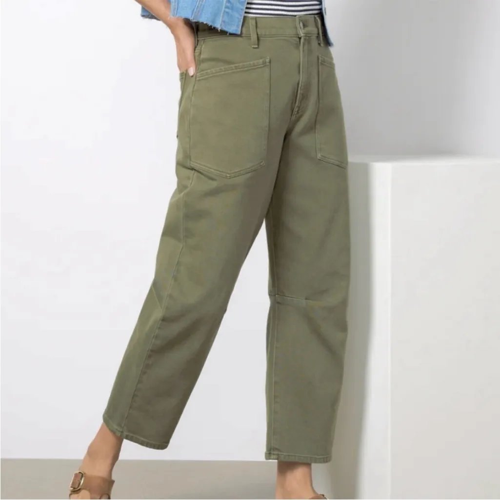 Like New EVEREVE Cora Pants Olive
Size 31 Retail $138.00 - Image 2