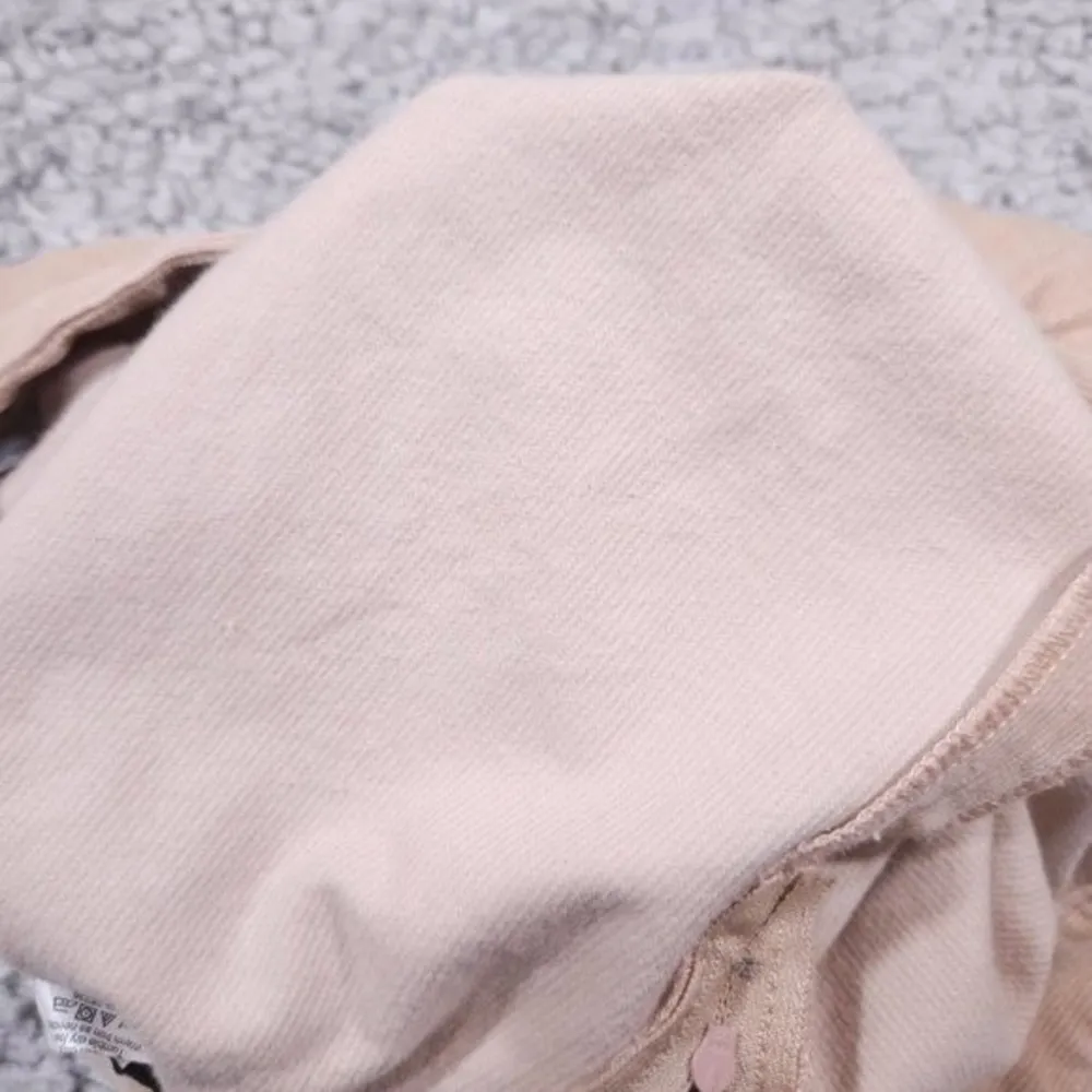 J. Crew Corduroy Mini Skirt Beige Tan Stretch Academia Women's Size 00 Pockets - Image 5