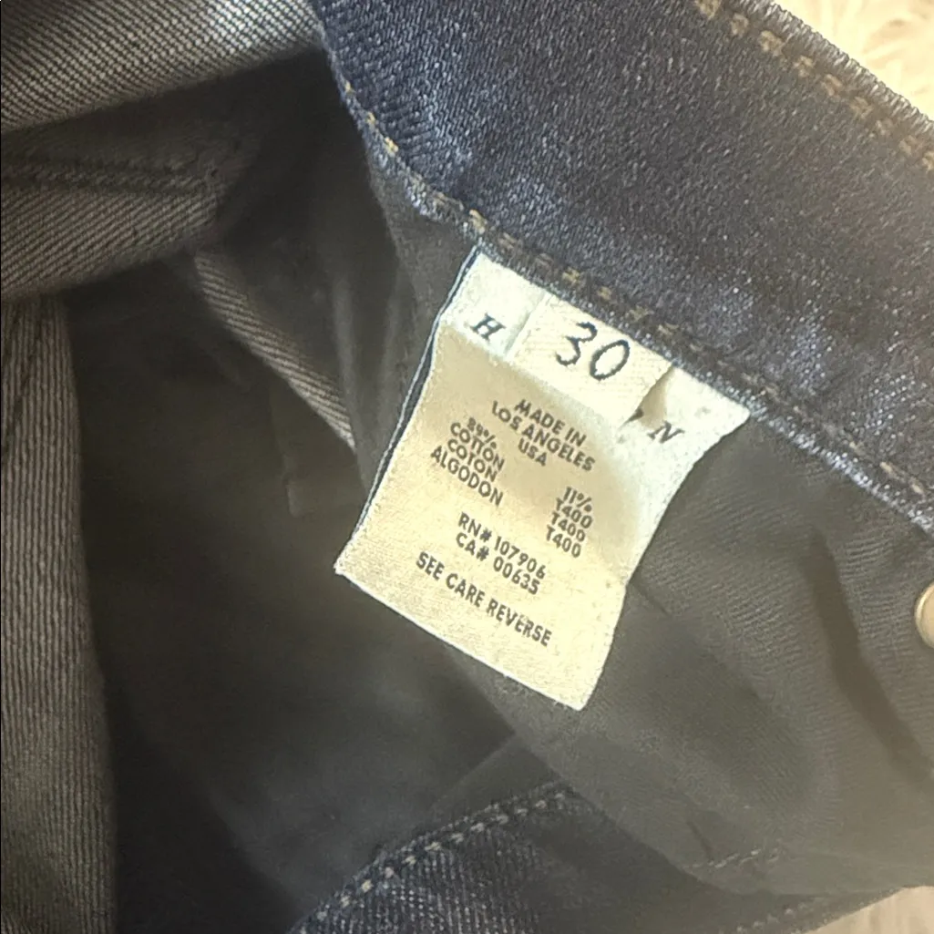 HUDSON SENTIMENT HI FI FLARE JEANS WOMEN'S leg jeans 30 - Image 6