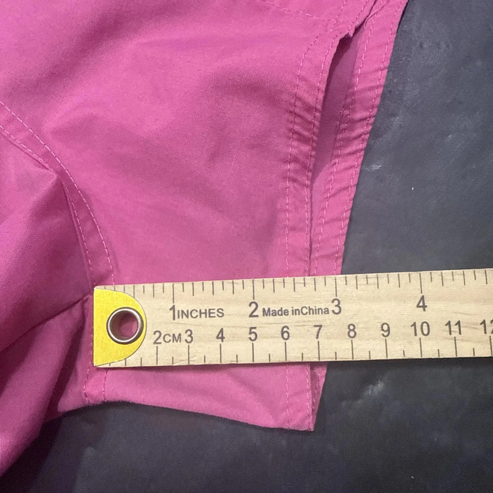 Vintage 80s 90s Le Coq Sportif RN 73349 Women’s Pink Running Athletic Shorts Sm - Image 7