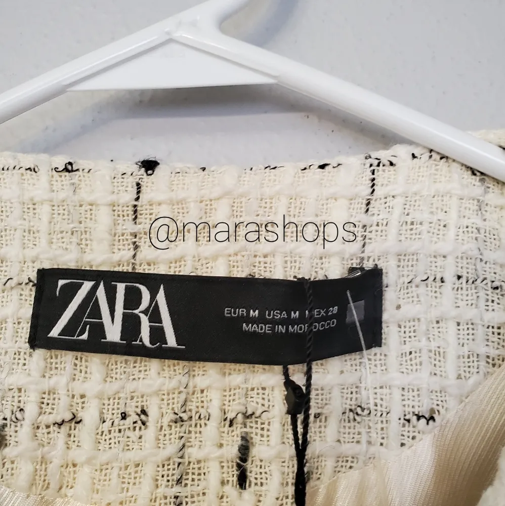 Zara tweed frock coat - Image 6