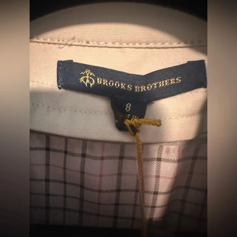 Brooks Brothers Cotton Trench Coat Women in Beige Sz 8 - Image 7