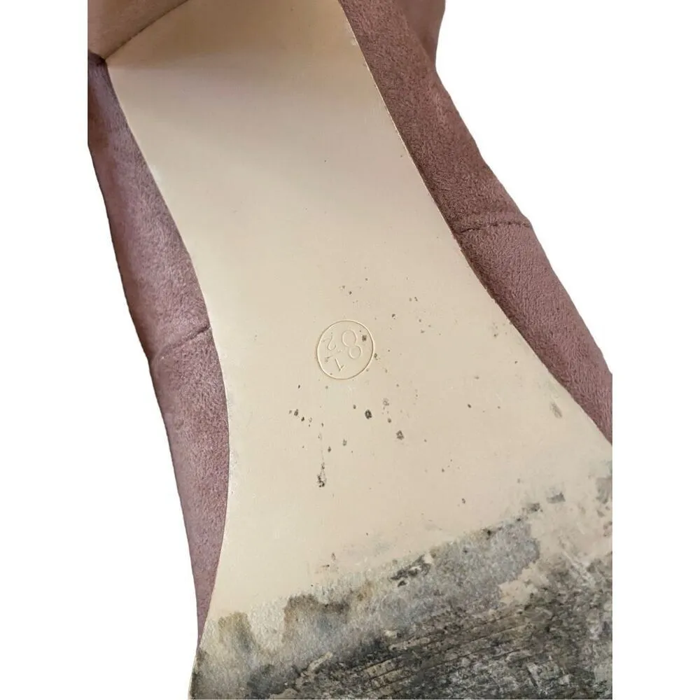 Catherine Malandrino  Thigh High Boots Blush Gold Sz 8.5 - Image 10