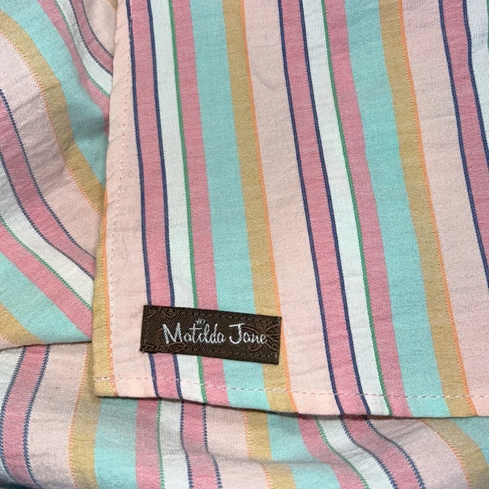 Matilda Jane small striped floral wish you were here no baggage maxi dress - Image 8