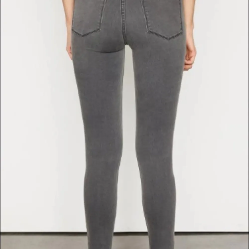 Frame Denim Gray Le High Skinny Jeans Size 24 - Image 4