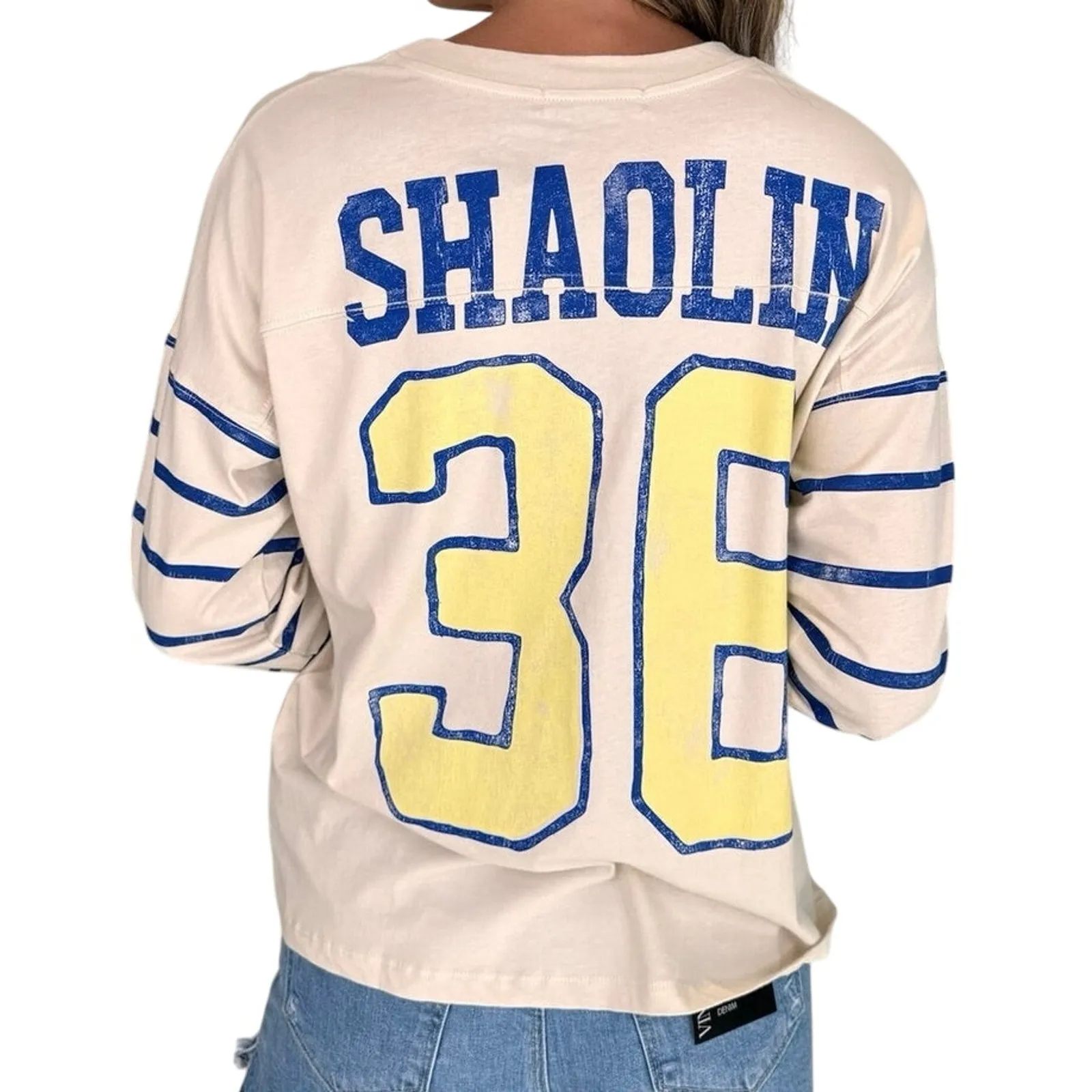 DAYDREAMER Wu-tang Clan Shaolin Varsity Long Sleeve Sz XL New w/o Tag MSRP $149 - Image 7