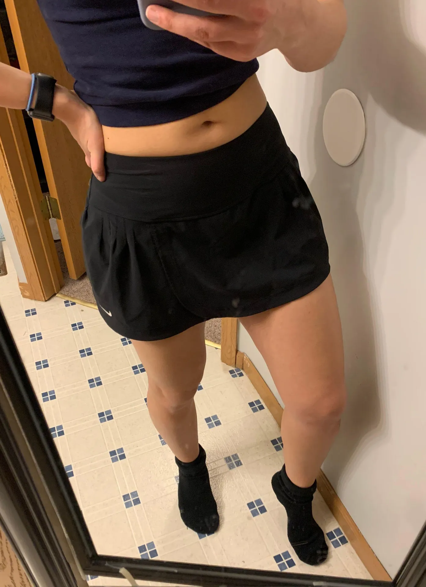 Nike Dri-Fit Black Skort - Image 2