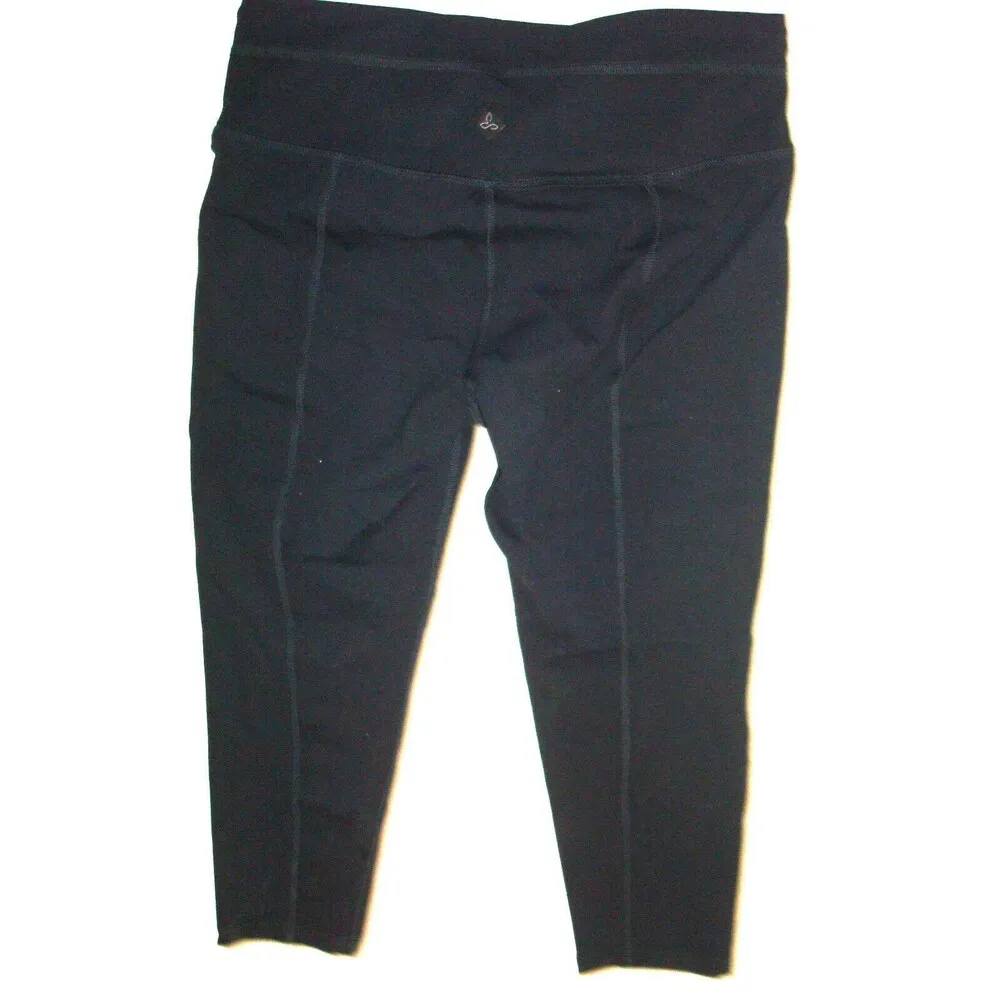 NWT New Black Prana Momento Capri Leggings Pants Womens Yoga S Gym Walk UPF 50+ - Image 5