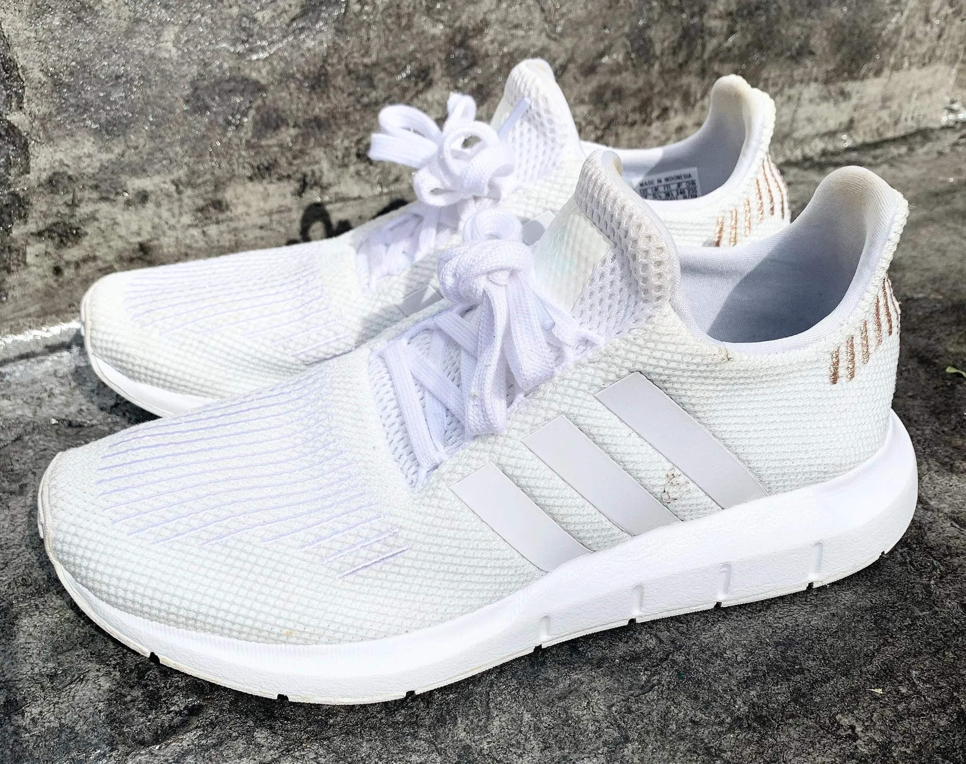 Adidas White Sneakers - Image 2