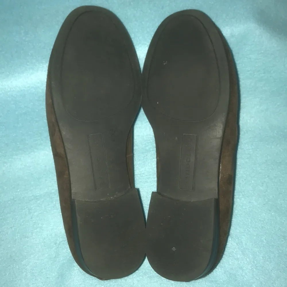 BANDOLINO Lehain brown suede slip on loafer flats made in Italy NEW size 6 - Image 7