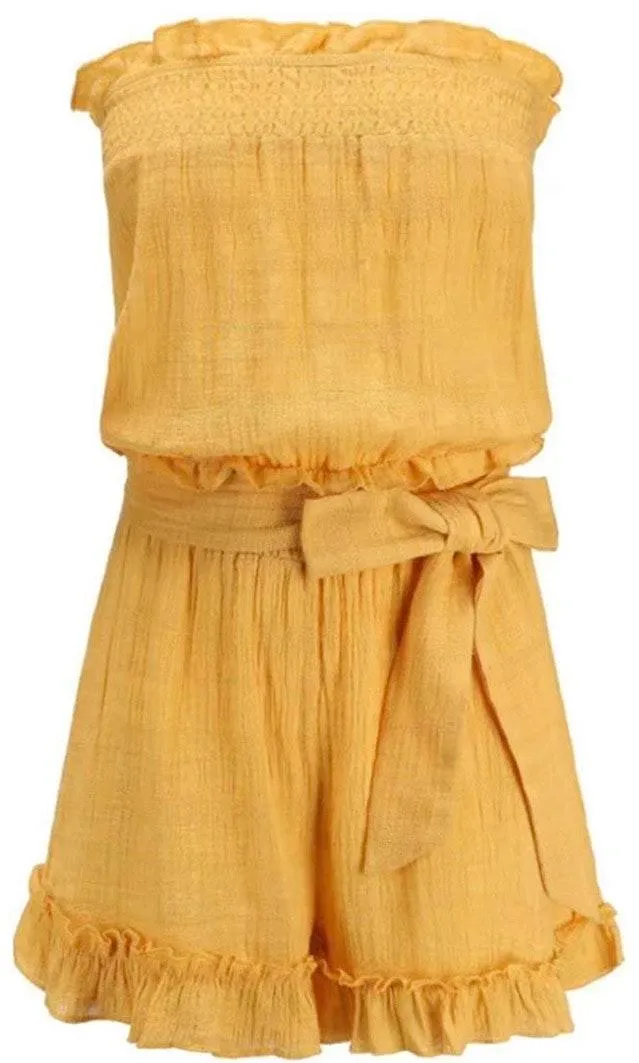 Boutique Strapless Romper  - Image 4