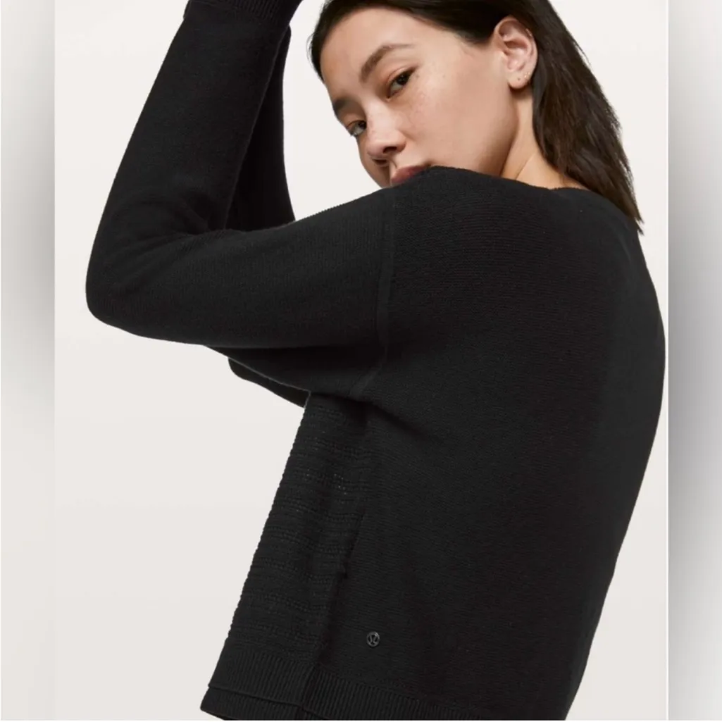 Lululemon Nurture & Nature Pullover Black Sweater - Image 7