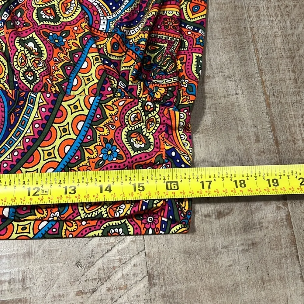 Cha Cha Vente bright paisley print banded top - Image 8